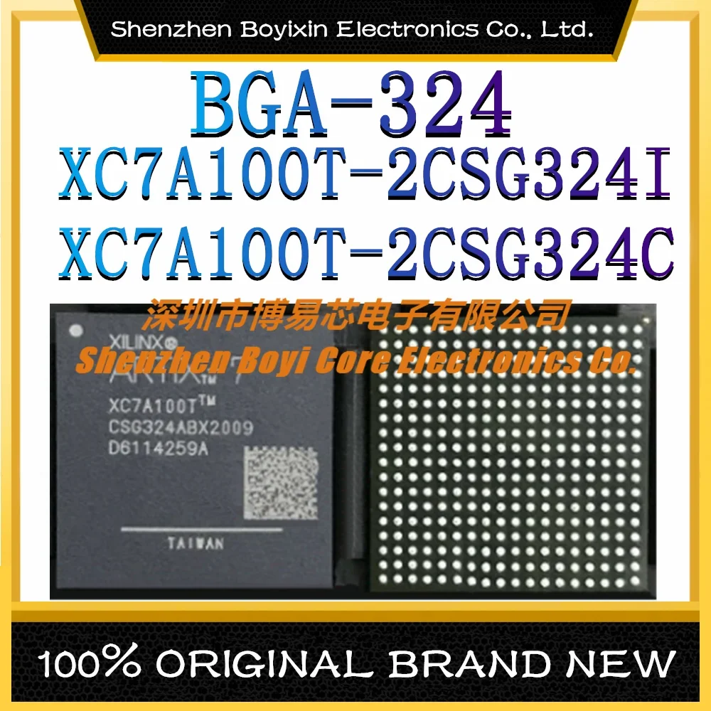 

XC7A100T-2CSG324I XC7A100T-2CSG324C Package: BGA-324