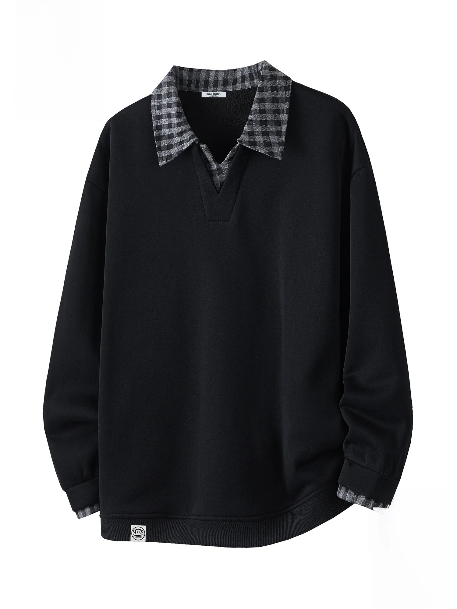 

PaulFrank Heavyweight Long Sve Hoodie Men's Winter New Loose Fce Lined Thiened Upper Casual Sle Comfortable Fit