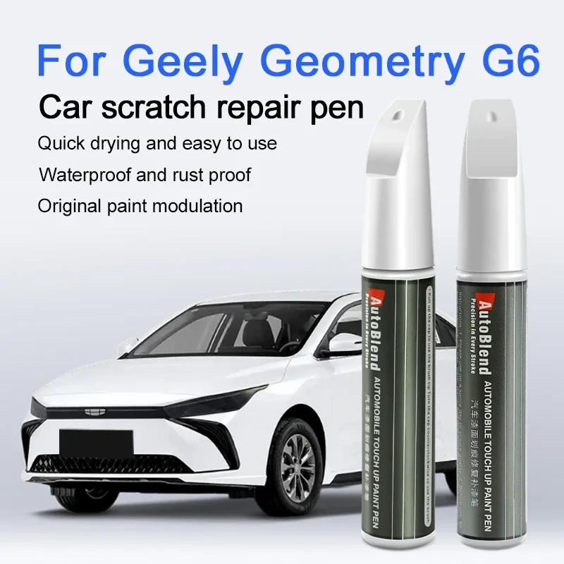 

Paint Scratch Repair Pen for Geely Geometry G6 with Clear Coat Pen Restore Brilliant Car Paint and Enhance Paint Texture