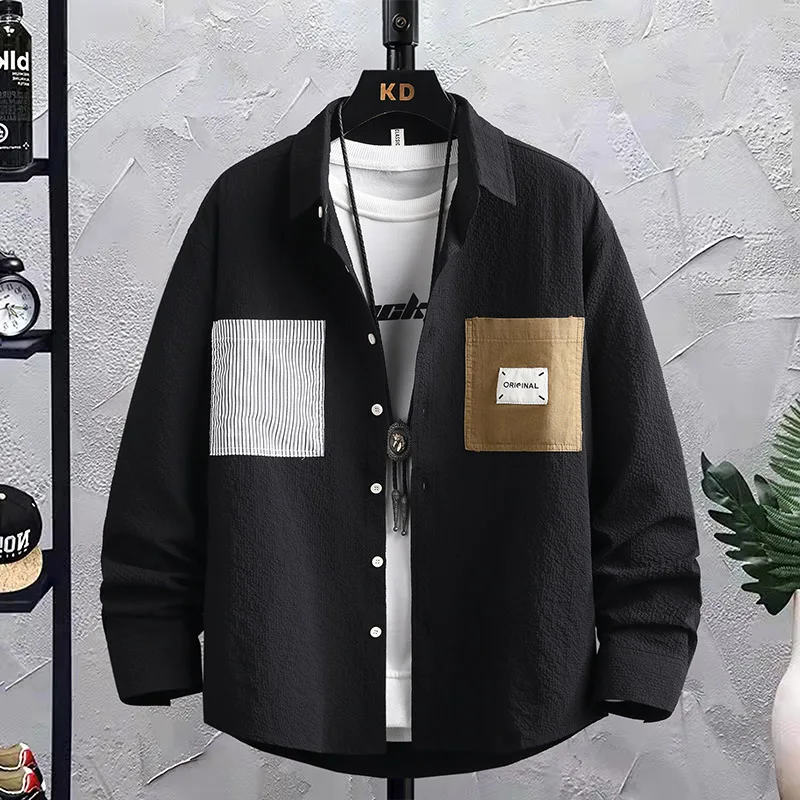 2024 Spring new arrival fashion coat male high quality casual jacket men,autumn men's casual hooded jackets,size M-4XL