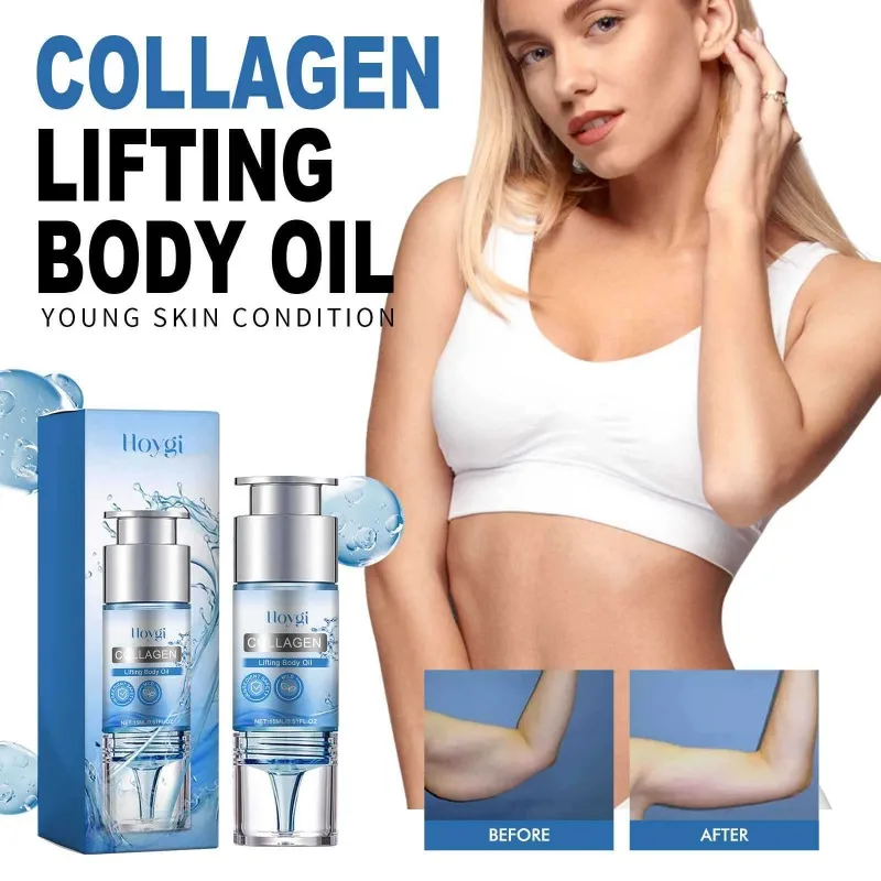 

Collagen Whole Body Care Oil Repairs Sagging Body Whitening Anti-Wrinkle Neck Lines Firming Smoothing and Softness Skin Care