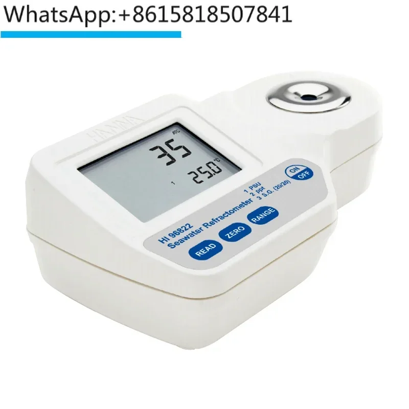 HI96822 High-precision microcomputer sodium chloride refractive light analyzer (measuring seawater)