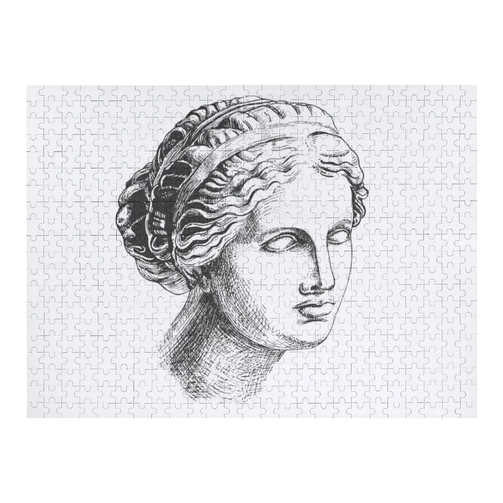 

Aphrodite head greek sculpture Jigsaw Puzzle Custom Kids Toy Photo Personalized Gifts Wooden Name Wood Adults Puzzle