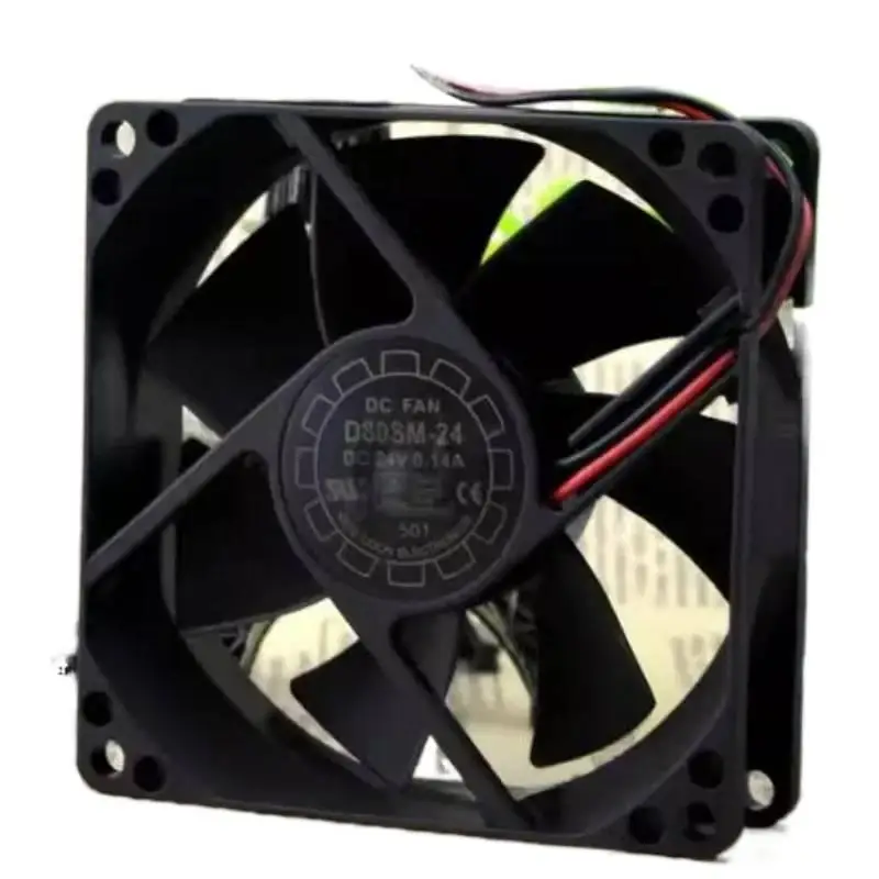 Оригинальный вентилятор LZ для YATE LOON D80SM-24, 8 см, 24 В, 0,14 А, охлаждающий вентилятор с преобразователем частоты 80*80*25 мм Оригинальный вентилятор LZ для YATE LOON D80SM-24, 8 см, 24 В, 0,14 А, охлаждающий вентилятор с преобразователем частоты 80*80*25 мм