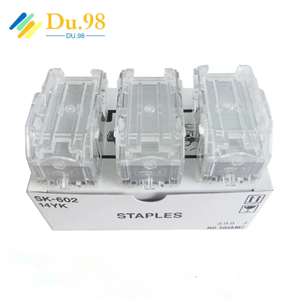 Imagem -03 - Caixa de Cartuchos para Grampos Konica Minolta Staples Novos Bizhub C458 C558 C658 bh C458 C558 C658 Fs527 Sk602