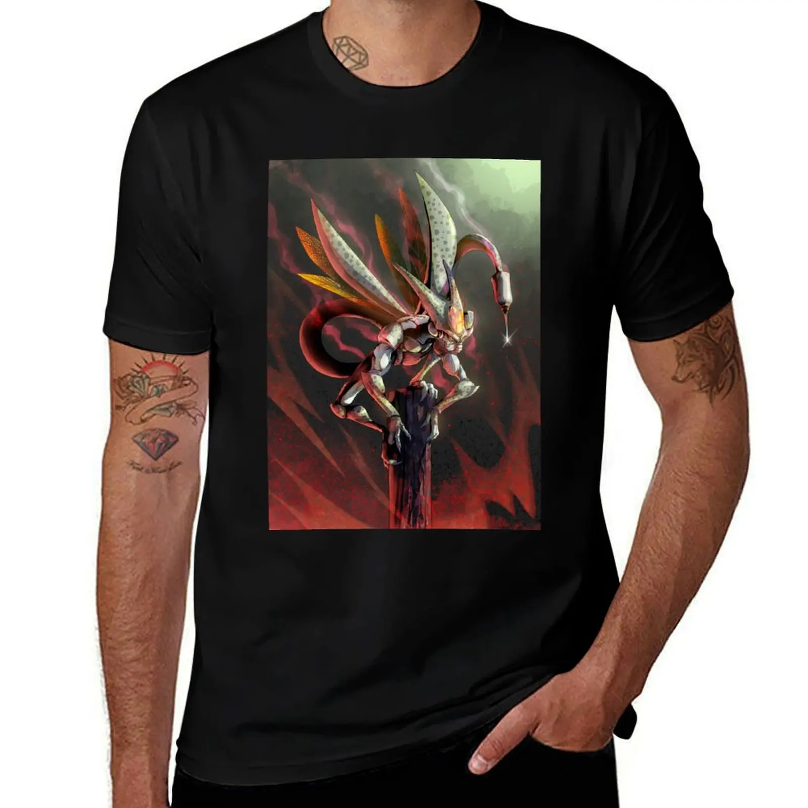 Imperfect Cell T-Shirt cotton graphic tees anime figures vintage graphic tee t shirts for men