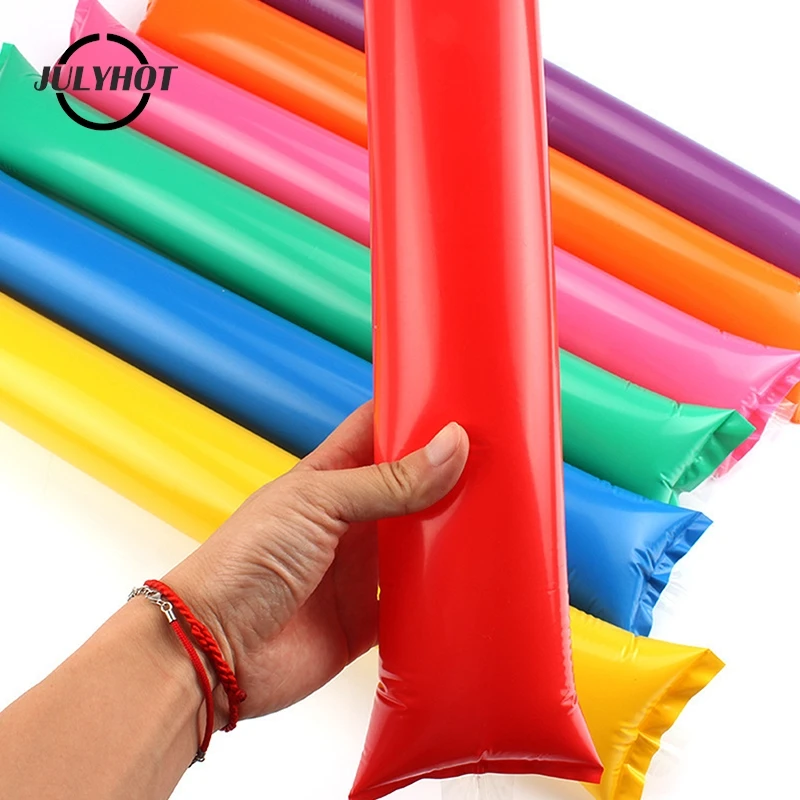 

40PCS Thunder Sticks Inflatable Stadium Noisemakers Cheer Sticks Team Spirit Boom Cheerleading Stick Sporting Events Dance Party