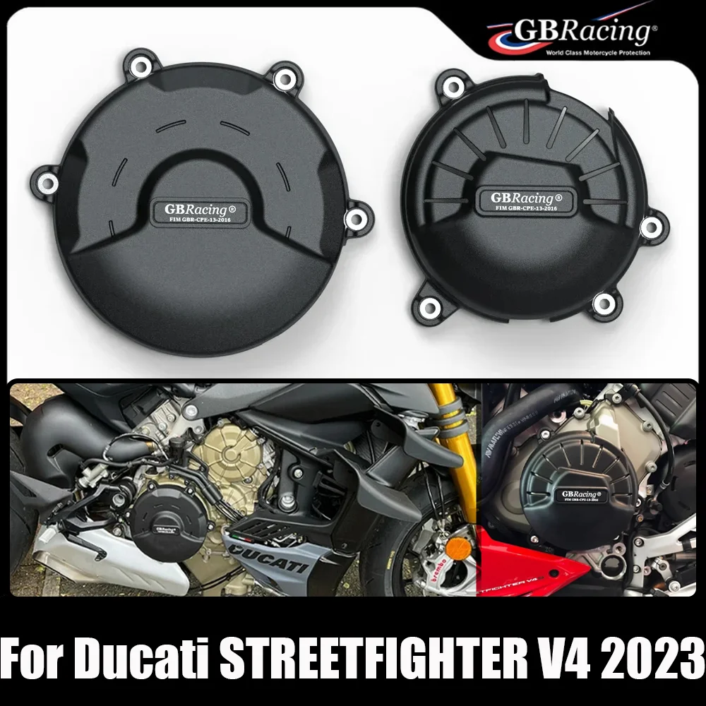 

Streetfighter V4 для Ducati Streetfighter V4 2023, защитная крышка двигателя мотоцикла