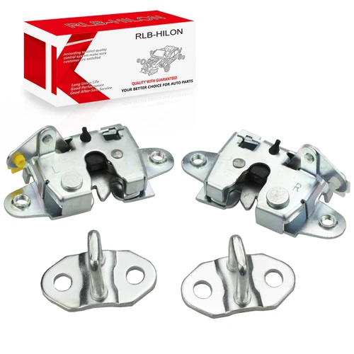 Cerradura de puerta trasera, pestillo de bloqueo de puerta trasera para Toyota Hilux Vigo 2004 2005 2006 2007 2008 2009 2010 2011 Assecories 65790-0K010