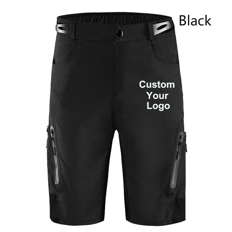 Men's Custom Your Logo Mountain Bike Shorts Cycling Shorts Breathable Outdoor Sports Motocross MTB Bike Short Trousers