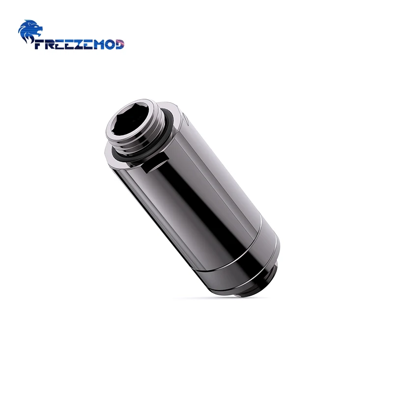 FREEZEMOD GSSJT-E3 SLI/CrossFire 水冷ブリッジ、マルチグラフィックカードシステム用の G1/4 インチネジ付き拡張可能な GPU フィッティング