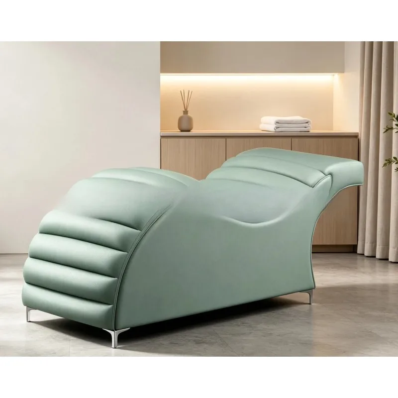 Massage bed comfortable foreign beauty salon special massage micro pattern embroidery bed