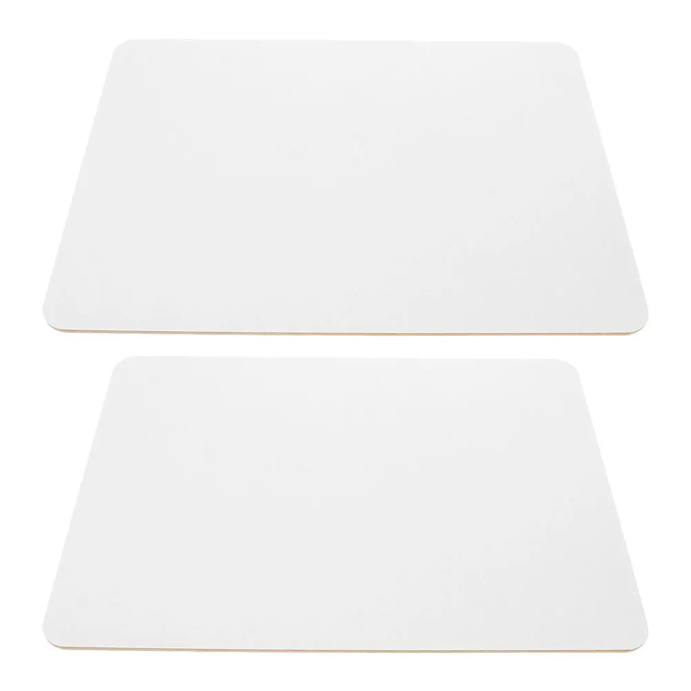 

2Pcs Double Sided Small Whiteboards Portable Dry Erase Lapboards for Students Teachers Classroom Writing Boards