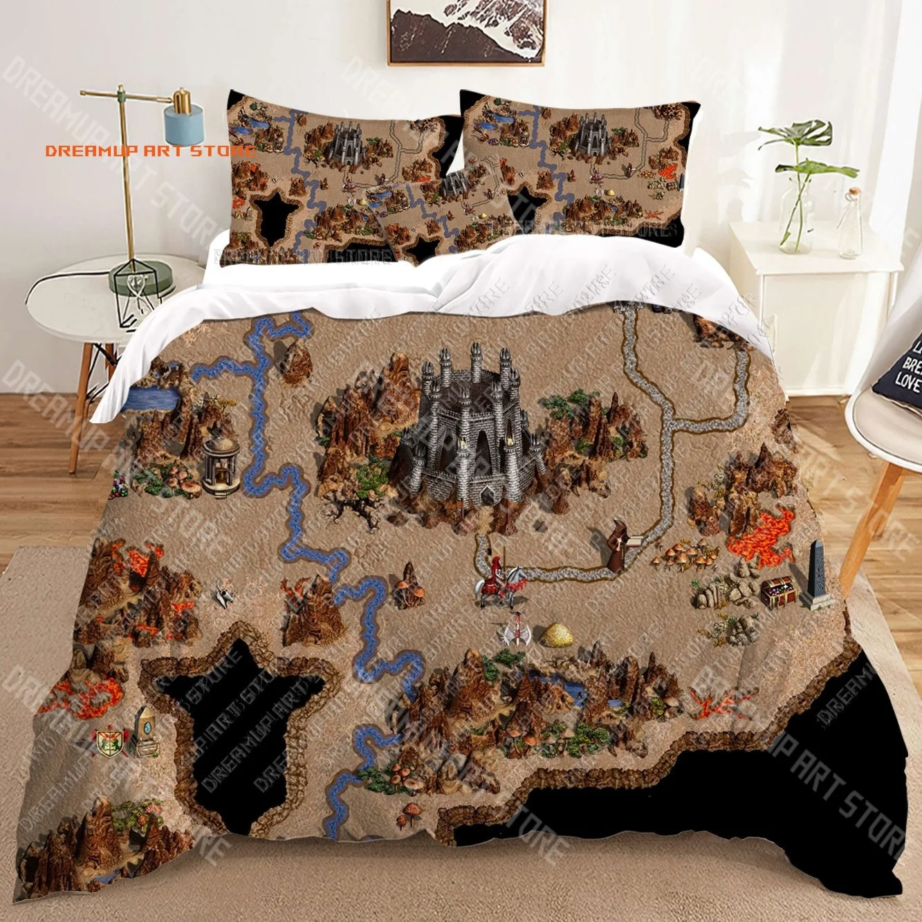 2026 Heroes Of Might And Magic 3D Bedding Sets Print Duvet Cover Adults_ Children Bed Comforter Birthday Gift Dropshipping