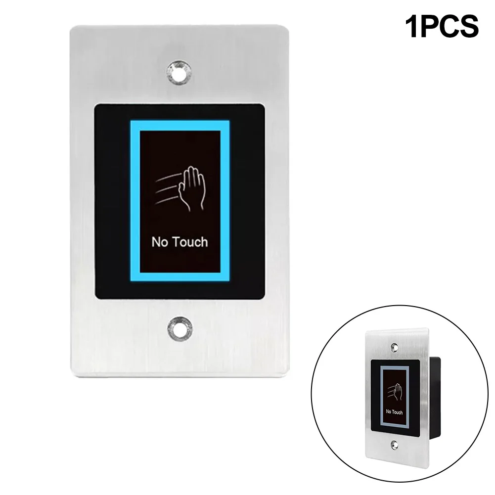 Infrared Sensor Access Infrared Sensor Switch Silver Black Replacement Touchless Waterproof Zinc Alloy Convenient