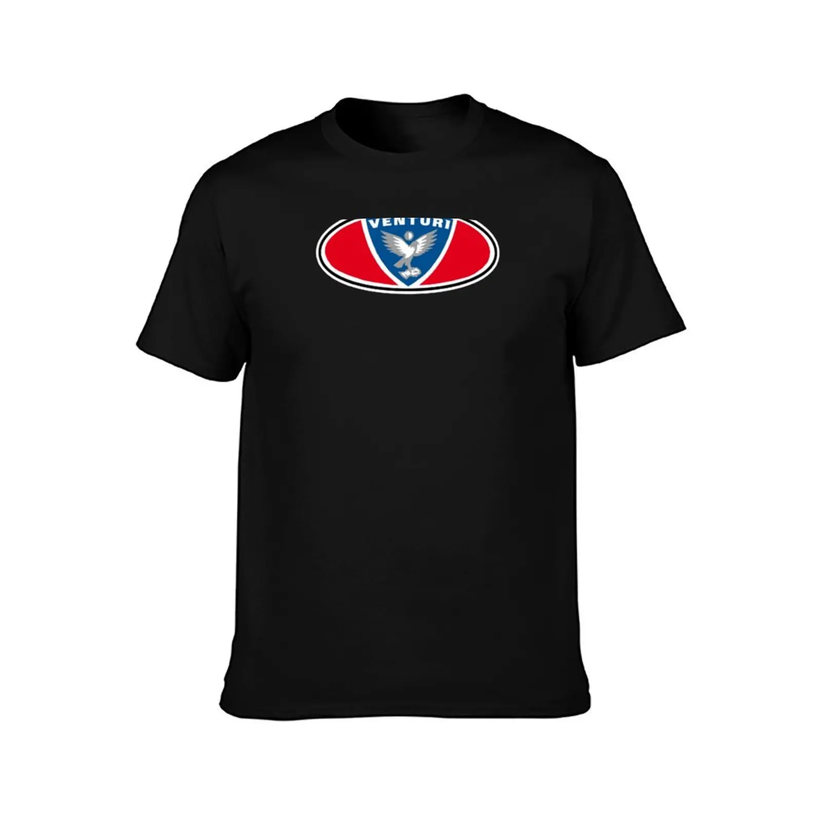 MVS VENTURI AUTOMOBILES GERFAUT T-Shirt Large Size Casual Short Sleeve Top T-Shirt