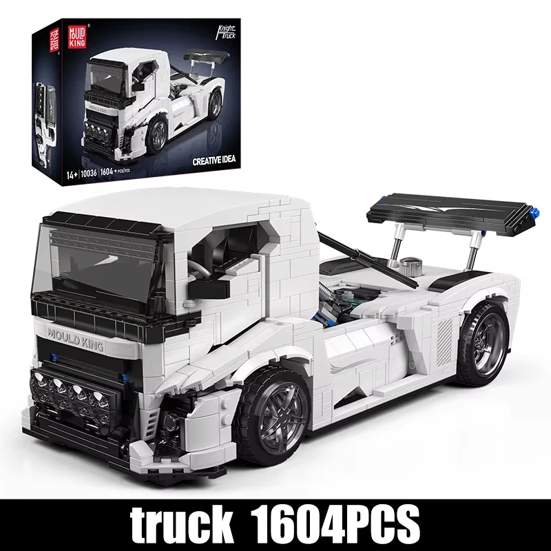 جديد 10036 ألعاب السيارات التقنية شاحنة الفارس بنة تجميع شاحنة الطوب مجموعة الإبداعية للأطفال هدية الكريسماس ﻿