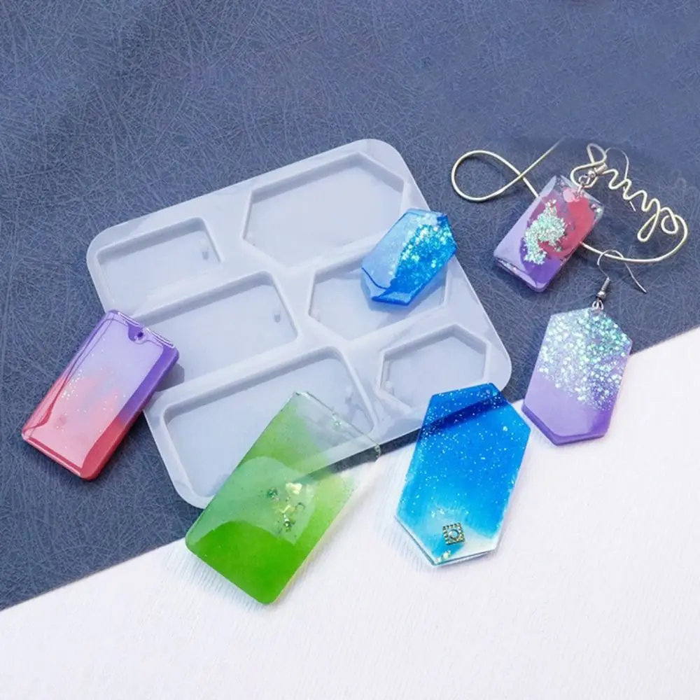 Multiple Styles Earring Mold Combination Ornament Drip Shape Pendant Mold Oval Design Round Design Drop Earrings Mold