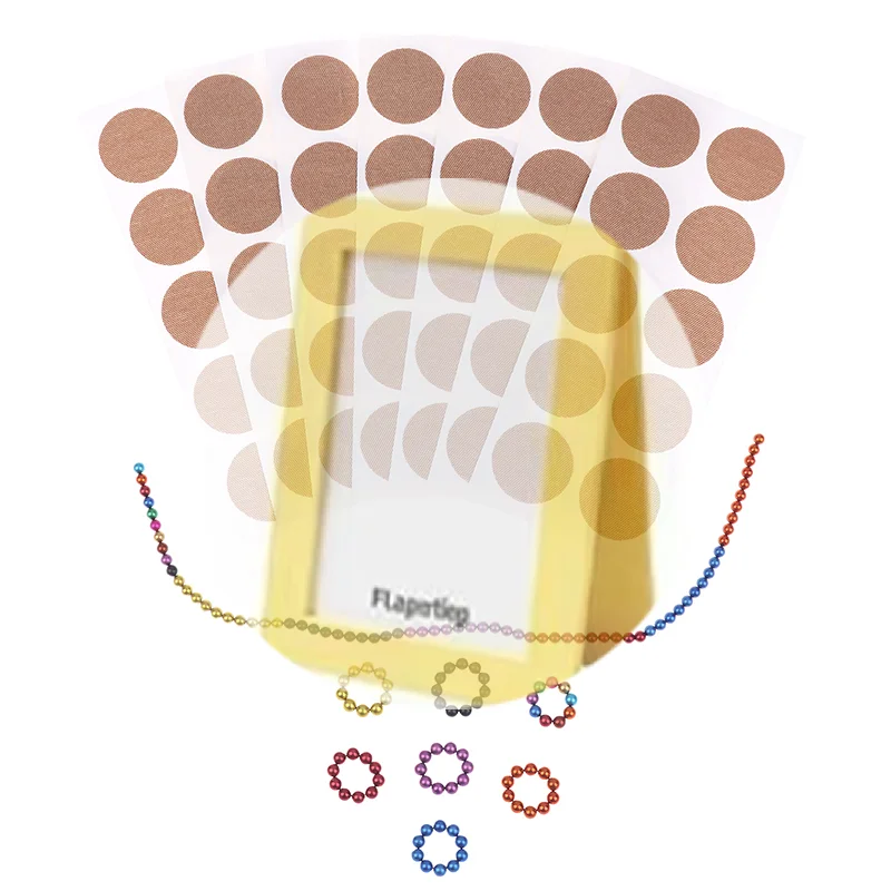 

(HG)10pcs/Set 21mm Color Acupuncture Magnetic Patches Massage Muscle Relax Magnet Treatment Stickers