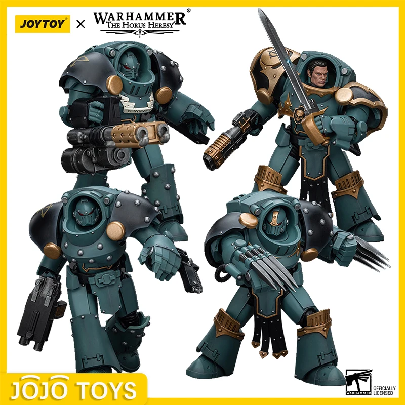 

[В НАЛИЧИИ] Фигурки 1/18 JOYTOY Warhammer The Horus Heresy Sons of Horus Tartaros Terminator Squad Коллекция Модель игрушки