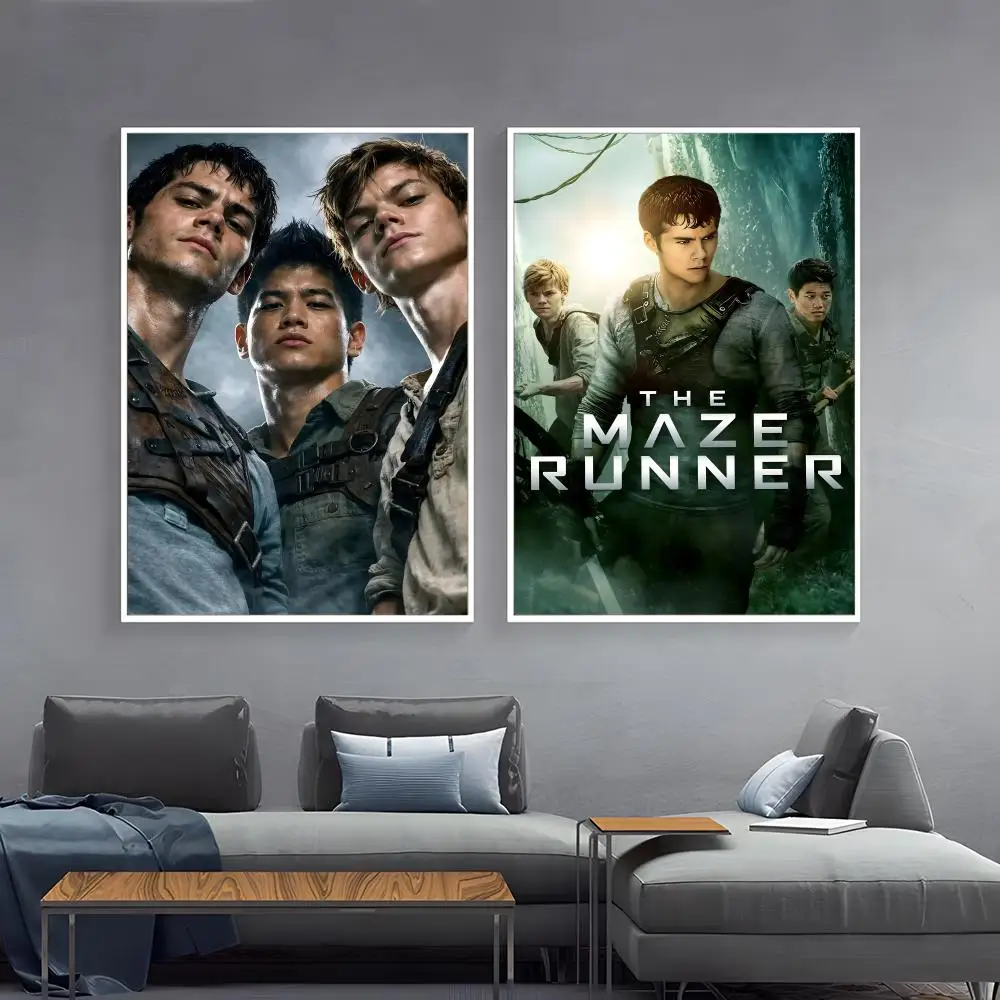 The Maze Runner Movie Poster Paper Print Home Living Room Bedroom Entrance Bar Cafe Art Painting Decoration