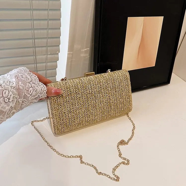 

2025 Autumn 408 New Fashion Light Luxury Versatile Bag Cover Messenger Bag Chain Bag Small Square Bag Shoulder Bag
