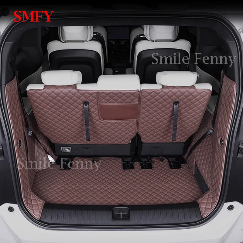 For Trumpchi GAC GM8 M8 2023 2024 Accessories Car trunk Mats Cargo LIner Anti-dirty Protector Rear Tailbox Carpet Cover Pads