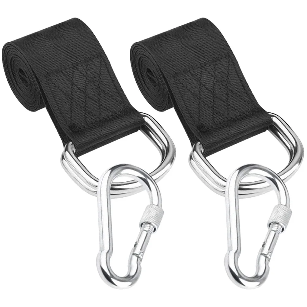 

1Set Adjustable Tree Swing Hanging Rope Nylon Hammock Straps Durable Safe Outdoor Webbing Kit Outdoor Rope Swing Hanging Strap