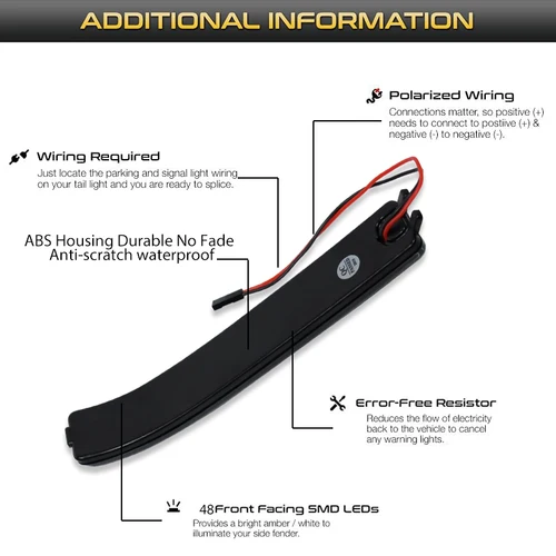 Imagen 2 del producto Luces LED dinámicas de señal de giro de espejo lateral para Ford F150 F-150 2009-2014 SVT Raptor 2010-2014 indicador intermitente de lámpara secuencial