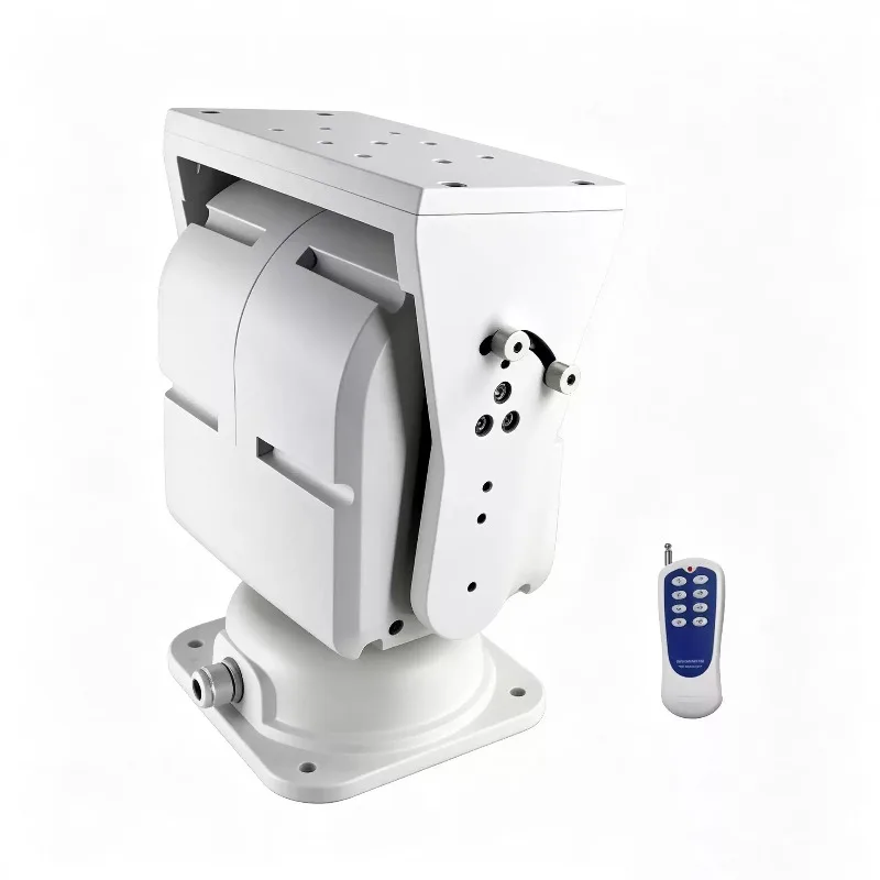 Remote Control Intelligent Outdoor Medium Top‑Load PTZ Pan Tilt Unit,DC12V/24V Power Supply,Built‑in RS485 Control