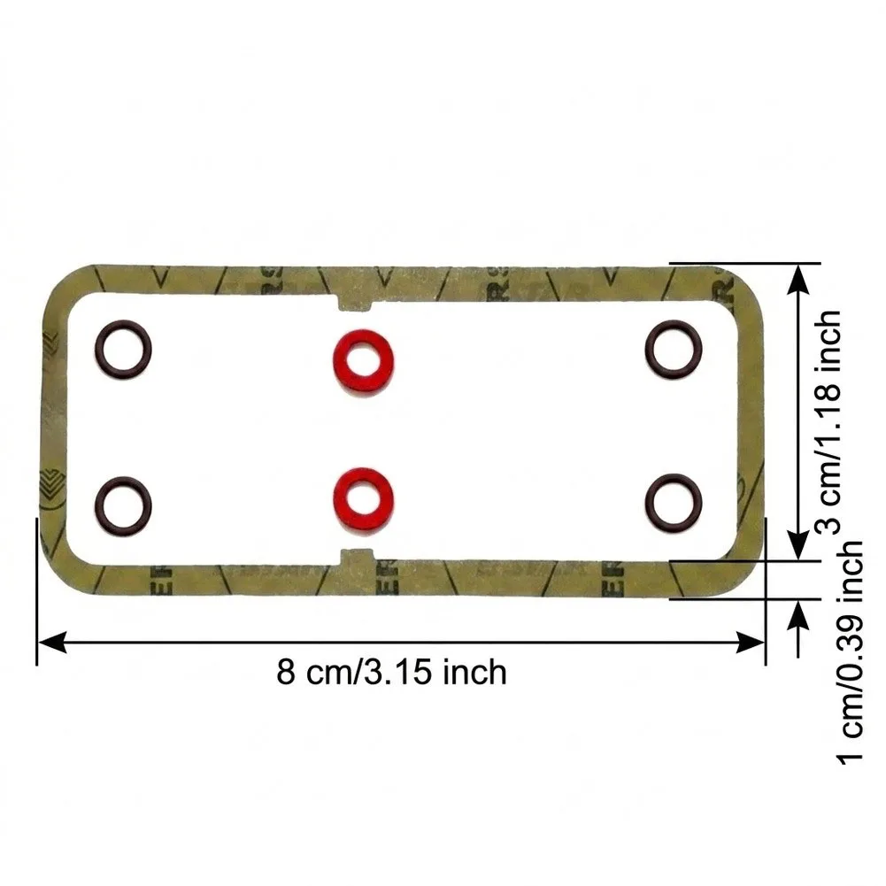 For Lucas For fuel System Pump Cover Gasket Kit Designed for Cav For 4600 and 5000 Model For fuel Pump Repairs