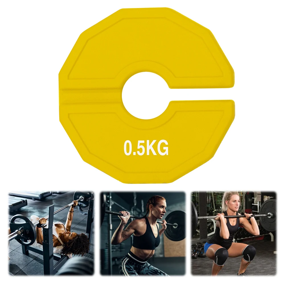 2Pcs Standard Weight Plates Non Slip Micro Weight Plates Set Multi-Function Barbell Free Weight Plate Set for Weightlifting