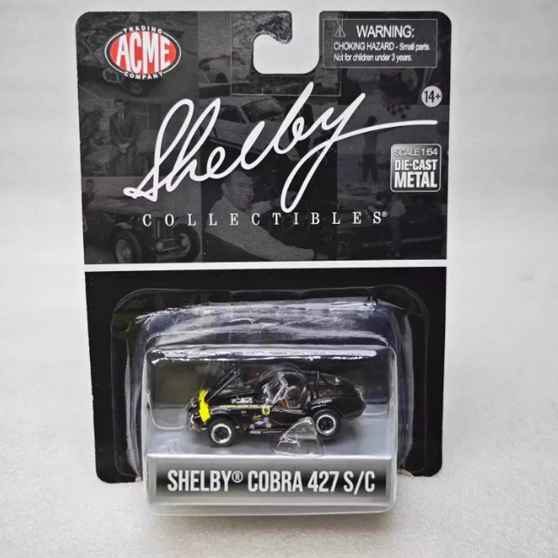 ACME 1:64 SHELBY COBRA 427 S/C Simulation Alloy Car Model Classics