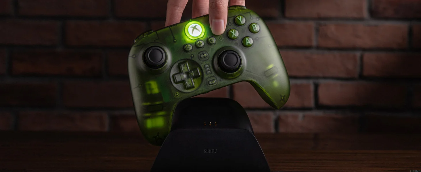 8BitDo Ultimate 3-Modus-Gaming-Controller für Xbox, Bluetooth-Gamepad mit Hall-Effekt-Joysticks, für PC Windows und Android – Detail 4