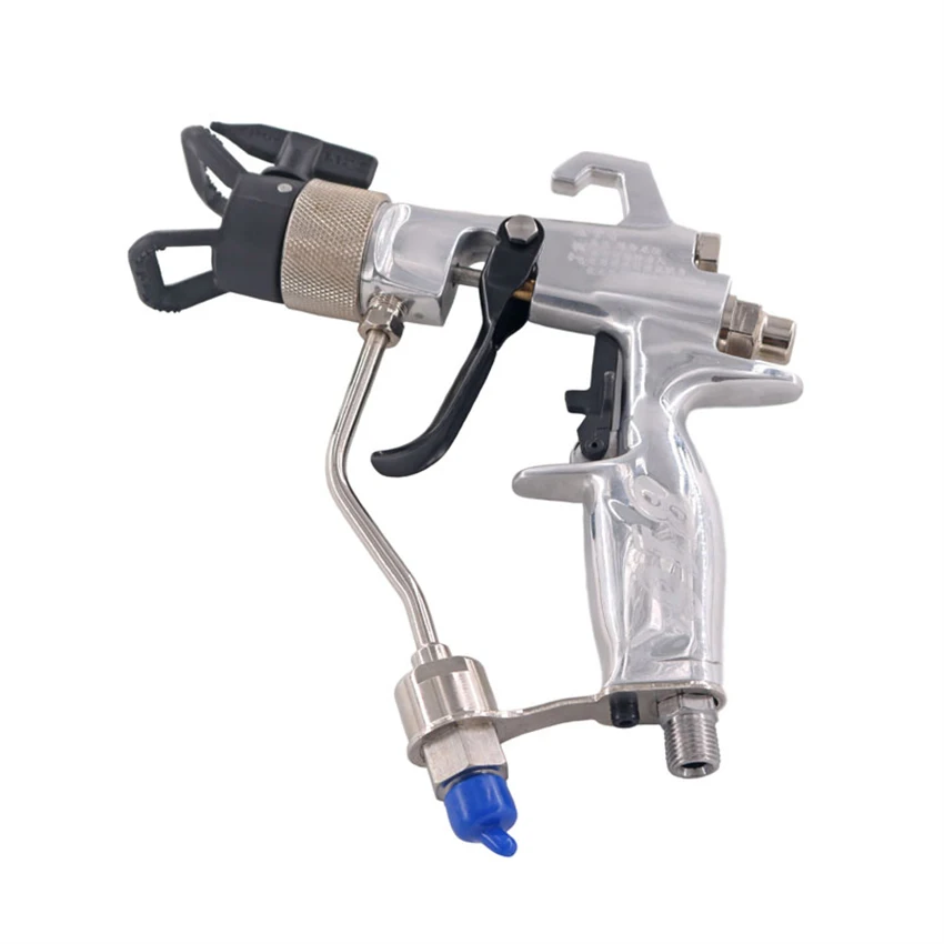 Airless Paint Spray Gun High Pressure Paint Sprayer Mixture Air Spray Gun Mixed Air Spray Gun 1.47L/min 4500Psi (32MPa) 1/4-18