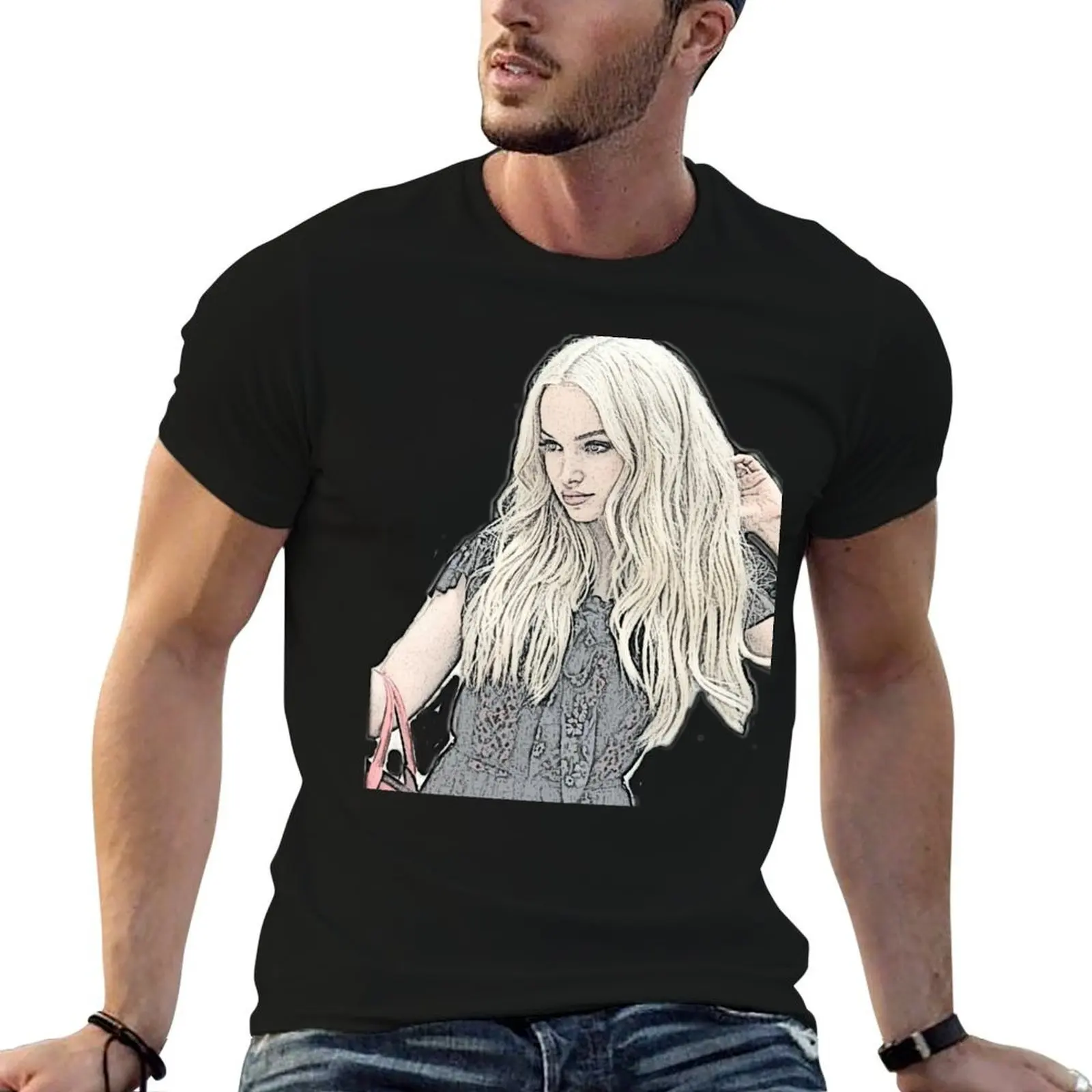 

Dove Scratch T-Shirt cotton t shirts man 100% t shirts for man graphic vintage T-Shirt