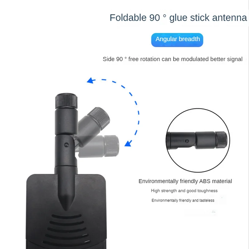 1 STKS 5G/3G/4G/GSM Volledige Band Lijmstift Omni Draadloze Slimme Meter Router Module Gain 40DBi Antenne, Wit SMA Mannelijke