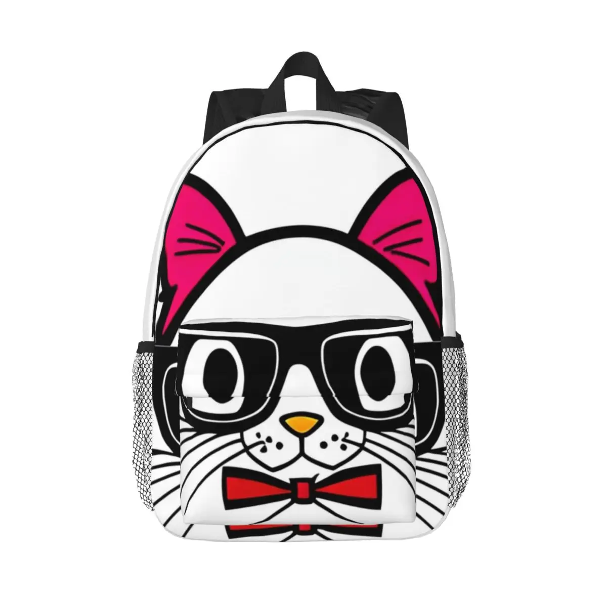 Mochila compacta Hello Kitty de 15 polegadas – Bolsa leve e elegante, perfeita para estudantes e viajantes