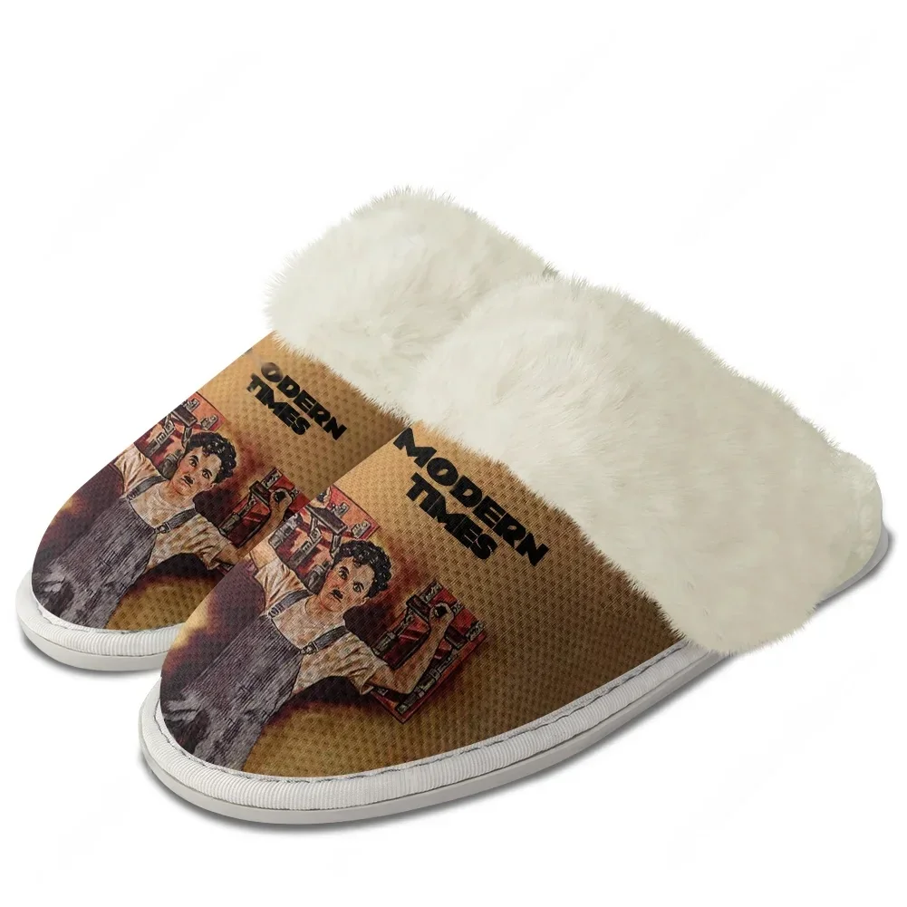 Modern Times Plush Edge Warm Shoe Mens Womens Home Casual Slipper Bedroom Thermal Cotton Fashion Lightweight Customize Slippers