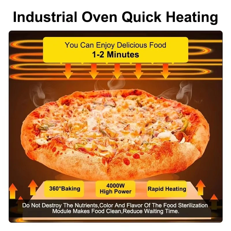 FOODLINE Intelligent Alarm Pizza Vending Machine Fault Reminder Constant Freeze Unmanned Fast Food Machine