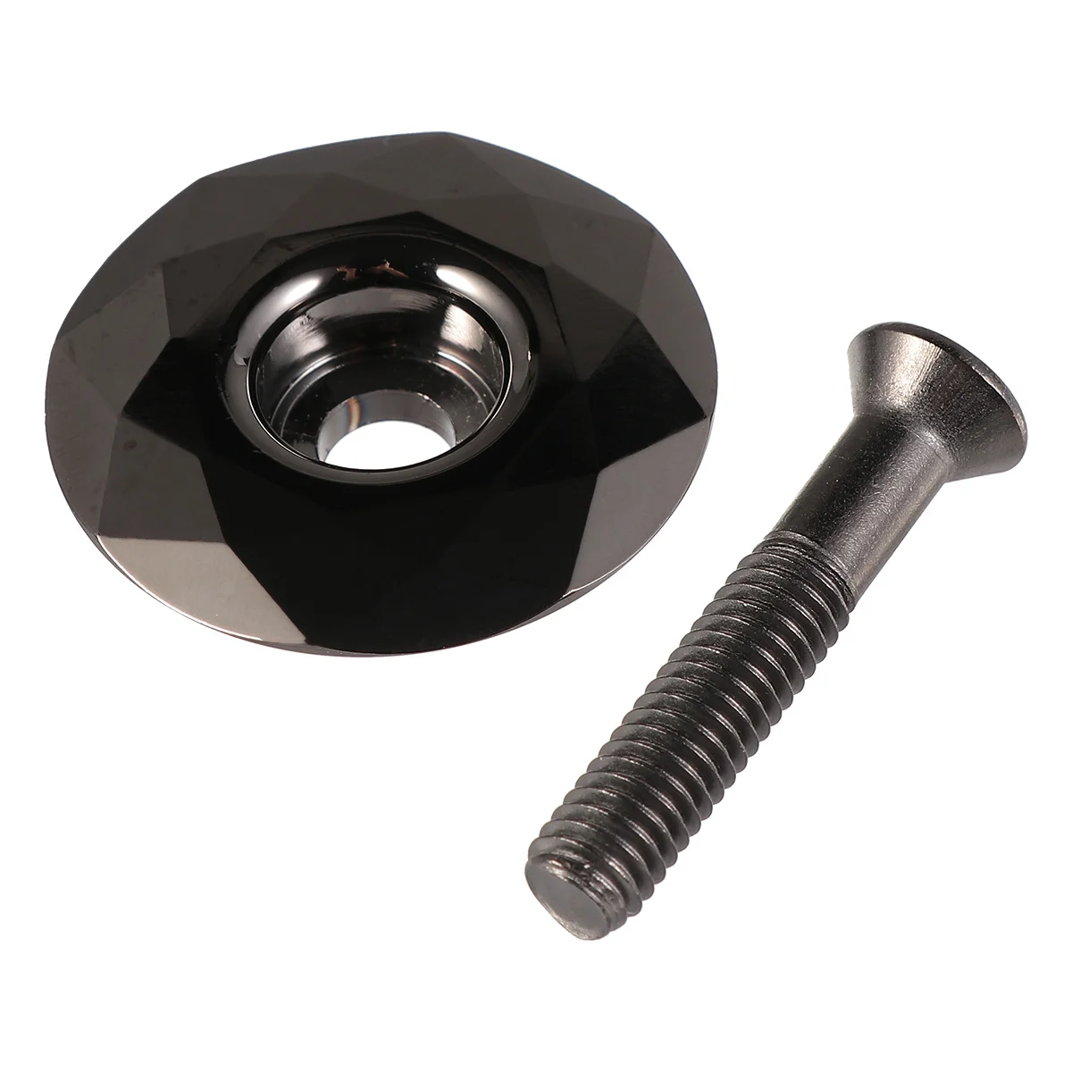 Bike Bowl Cover Aluminium Alloy Front Fork Stem Road Fixed Gear Bike Refit Accessories Golden Shiny Durable