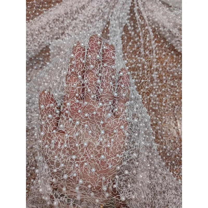 new-high-quality-nail-bead-hollow-pearl-lace-decal-mesh-wedding-dress-decoration-material-diy-women's-clothing-accessories