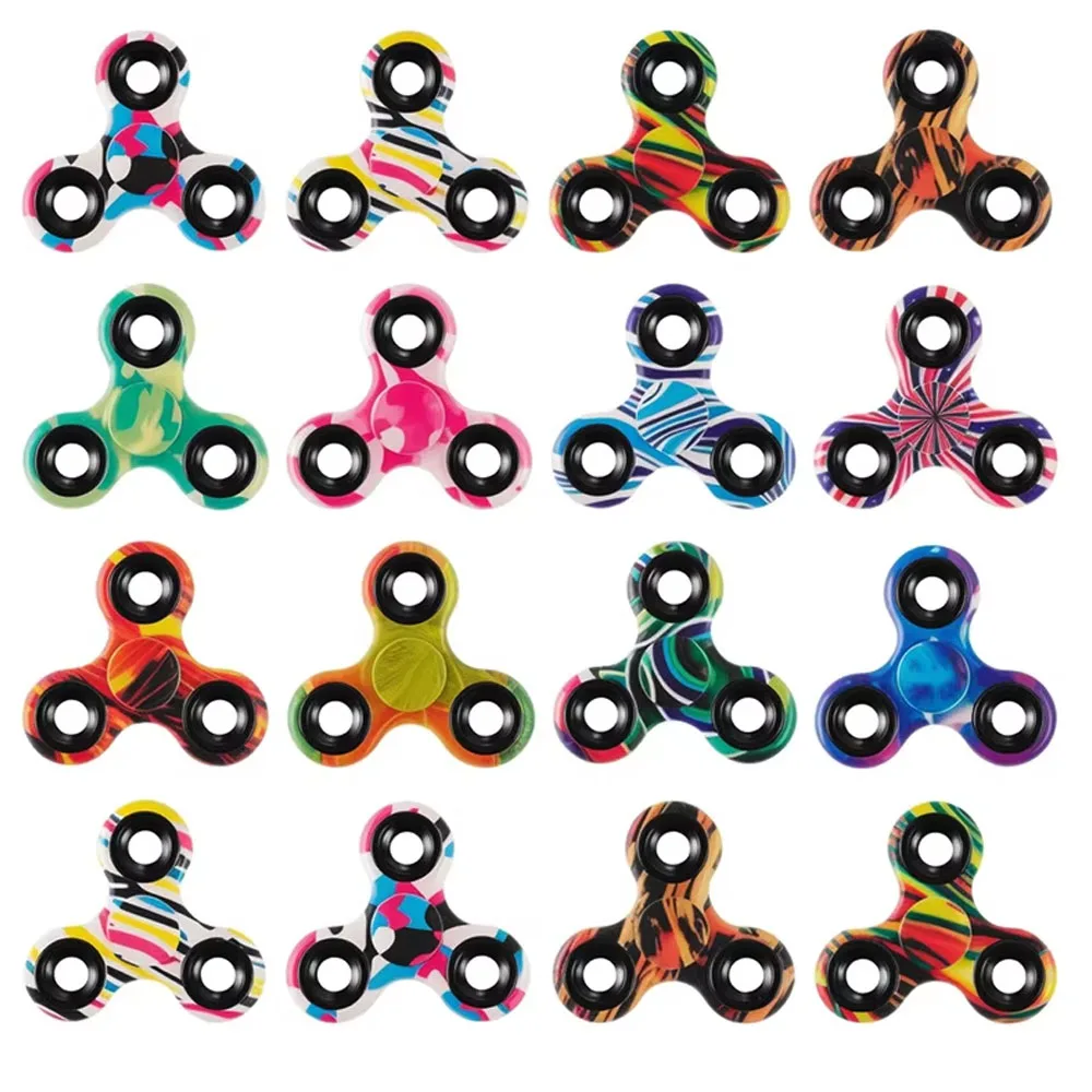 Colorful Hand Spinner EDC Fidget Spinner Rainbow Spiner Anti-Anxiety Toy For Spinners Focus Relieves Stress ADHD Finger Spinner