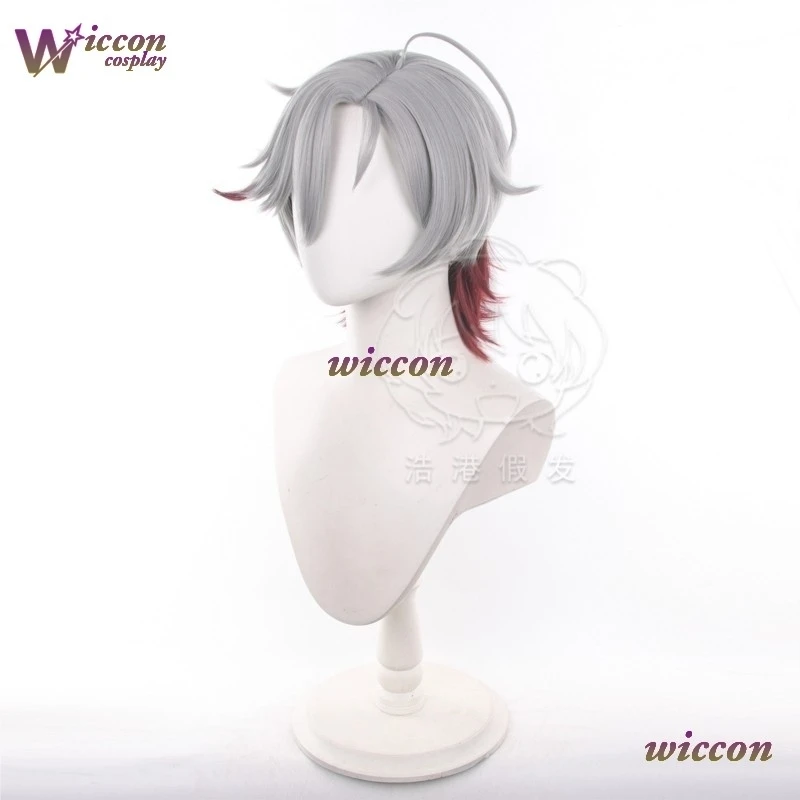 Wona Genshin Impact Illuga Cosplay Costume Coat Nightmare Nightingale Uniform Illuga Cosplay Wig Halloween Carnival Play RoleMen view 6