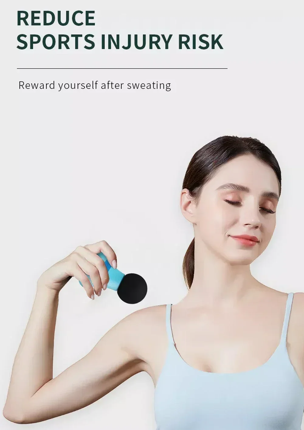 

Миниатюрный портативный массажный пистолет для глубокого перкуссионного массажа мышц, ручной массажер для спортсменов, для снятия боли в спине и теле.