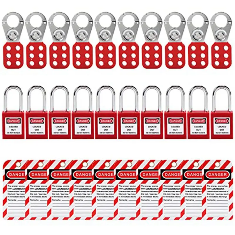 

ABLU-Ckout Tagout Locks Set -Lock Out Tag Out Safetypadlocks Set For Electrical Lock Out Tag Out Station