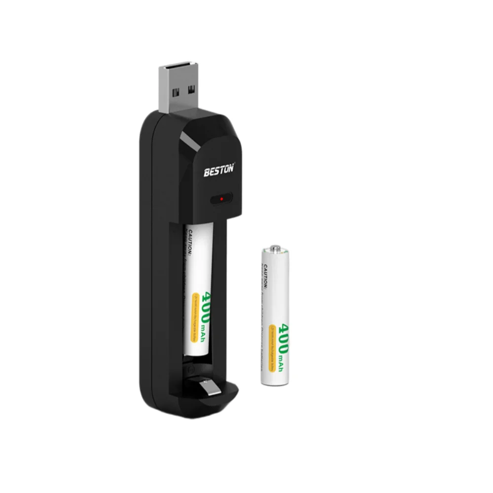 2PCS AAAA Rechargeable Battery Stylus 1.2V 400mah AAAA Ni-MH Rechargeable Battery with Charger