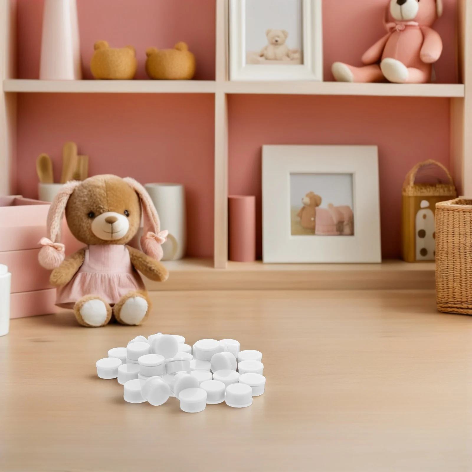 

100Pcs Windmill Bearing Base DIY Rotating Craft Swivel Base for Jewelry Making Clay Ornament Handmade Art Creations