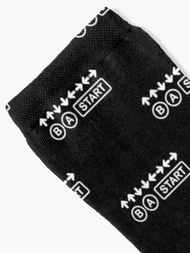 the konami code Socks retro football Socks For Girls Men's