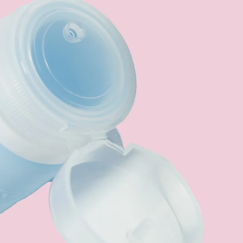 90ml siliconen fles hervulbare fles lotion douchegel shampoo samendrukbare container lege fles draagbare flessen voor op reis